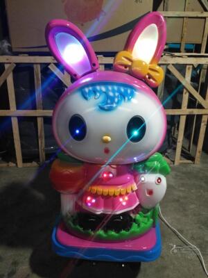 厂家直销新款画屏卡通猫摇摇车