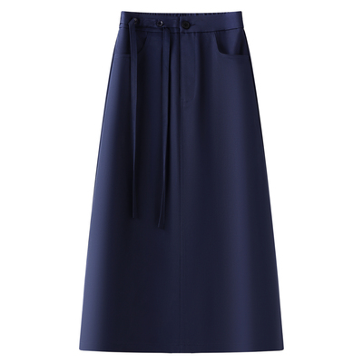 短裙A字裙百搭A字假两件半身裙