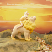 夜游塔罗河系列摆件办公区装 白夜童话 牧狮人 饰品闺蜜礼物生日