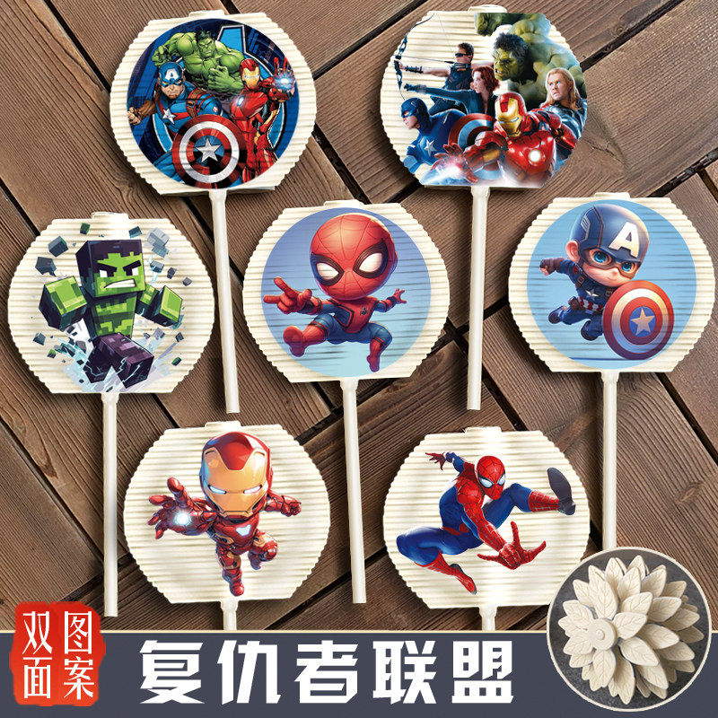 复仇者联盟旋转棒棒糖蜘蛛侠玩具