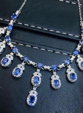 伯利尔S925女项链空托