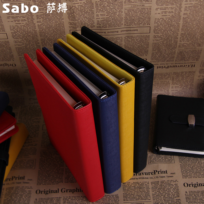 A5活页文具手账商务记事本定制