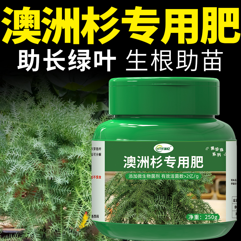 澳洲杉专用肥营养液肥料花卉绿植用复合观叶植物盆栽盆景家庭园艺