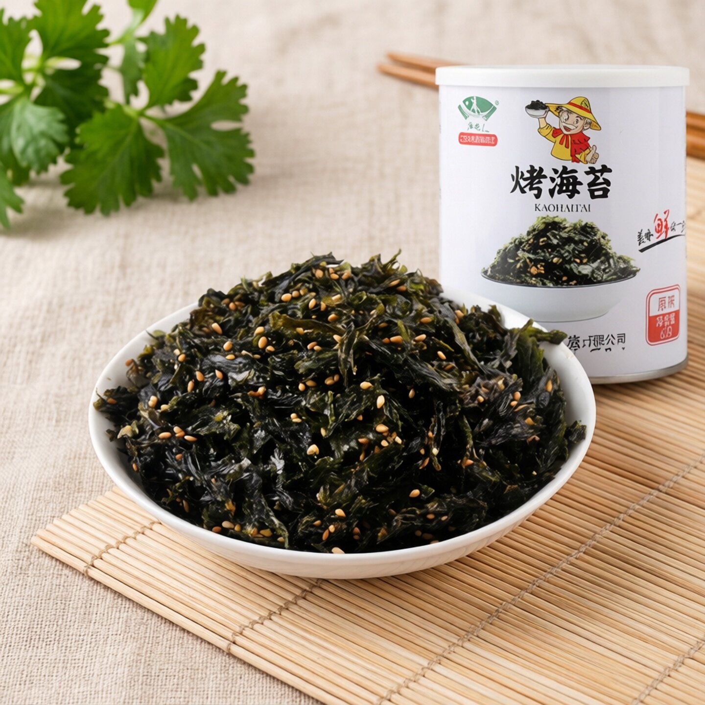 海边人即食拌饭海苔碎60g罐装