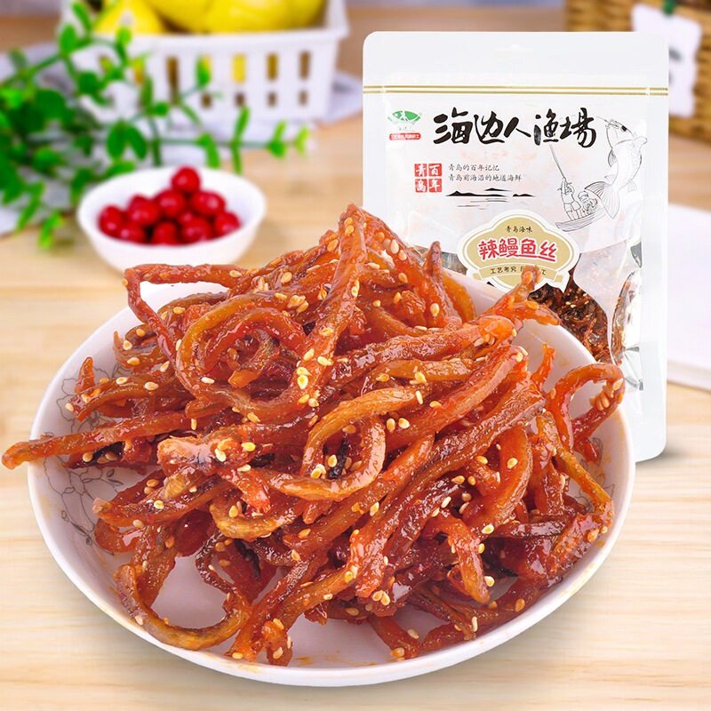 海边人即食鳗鱼丝108g青岛特产
