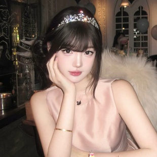 氛围感～生日公主风皇冠发箍头饰女神发夹ins高级感成人拍照道具