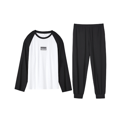 Kappa/卡帕情侣款长袖家居服套装