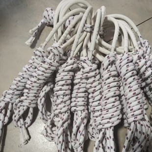 中考专用跳绳教体委员认定8号儿童小学生考试健身比赛无柄编织绳