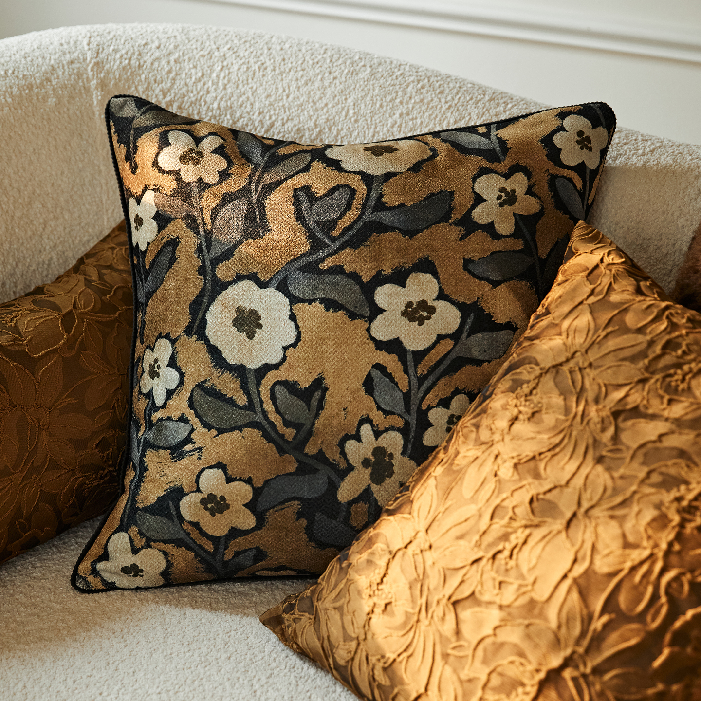 偏爱集沙发抱枕复古美拉德法式风