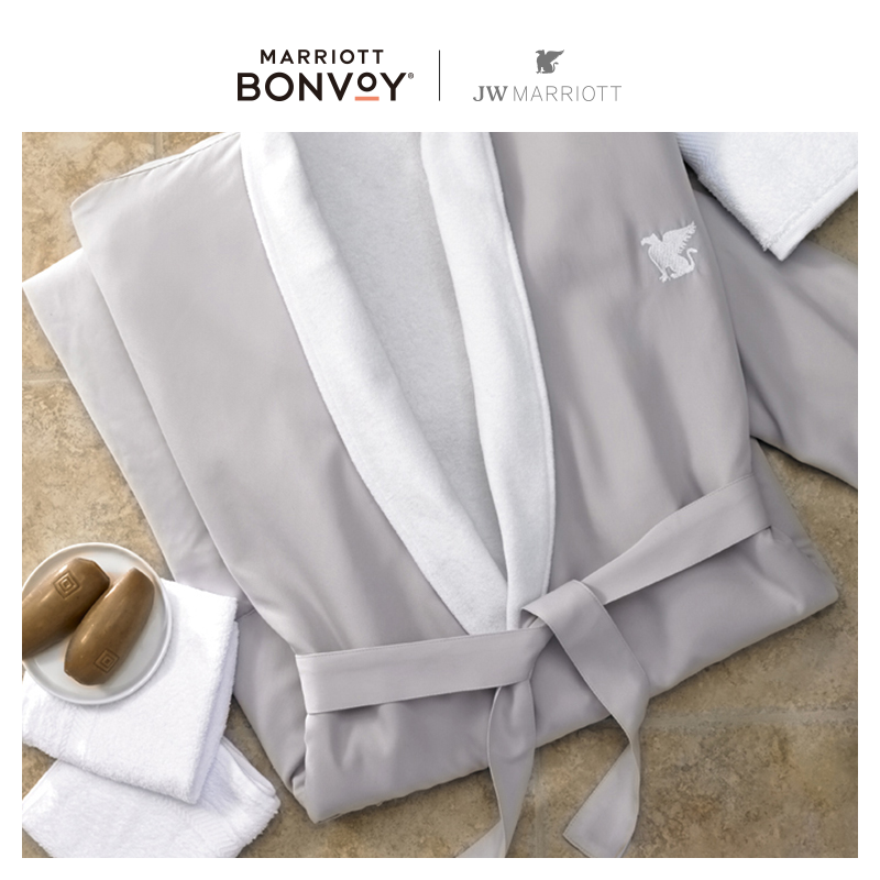 jw万豪五星级酒店浴袍