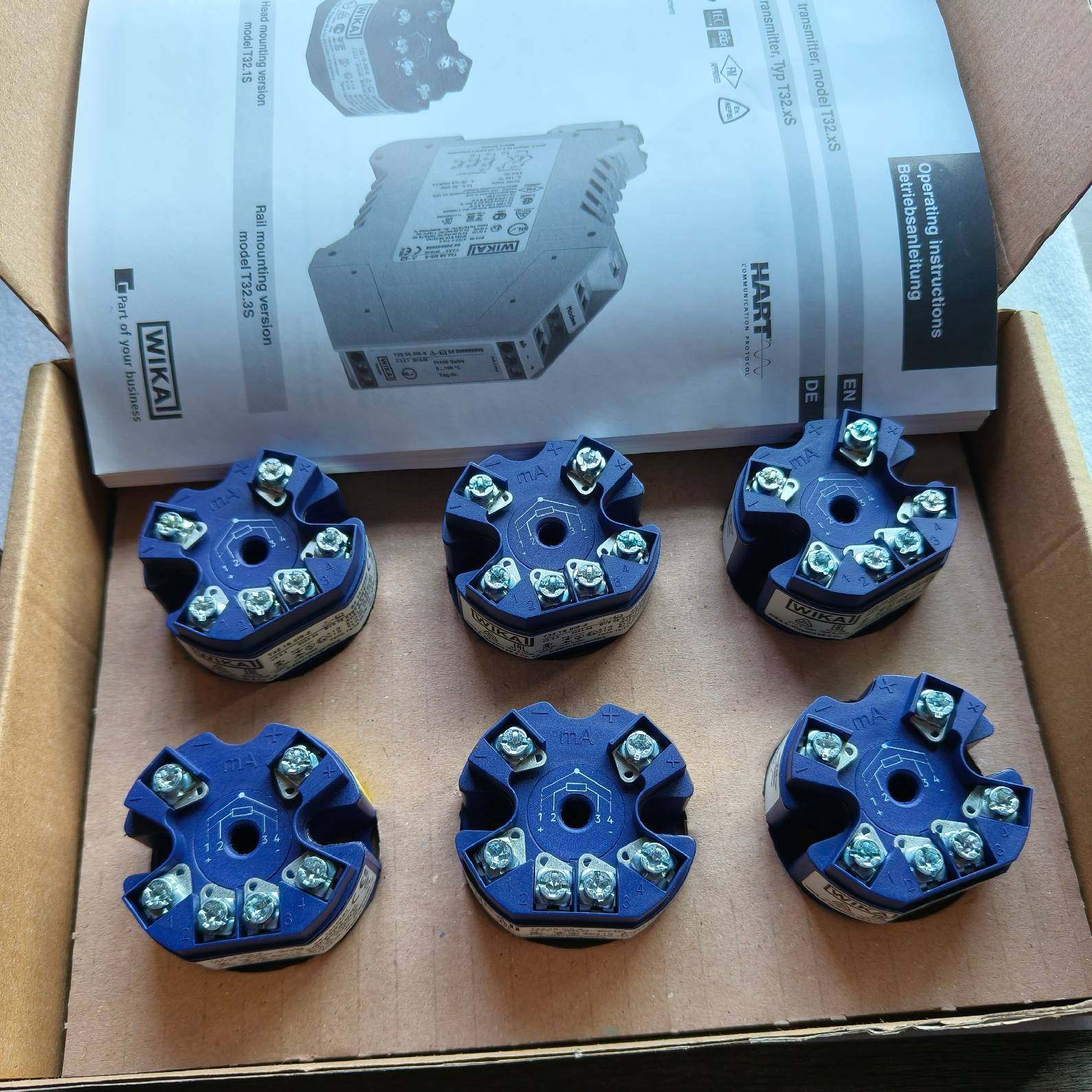 配件威卡WIKA 数字式温度变送器T32带HART协议价