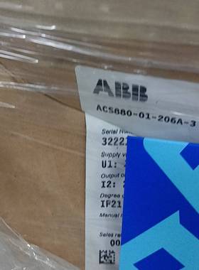 配件ACS880－01－206A－3 110KWABB变频器议价