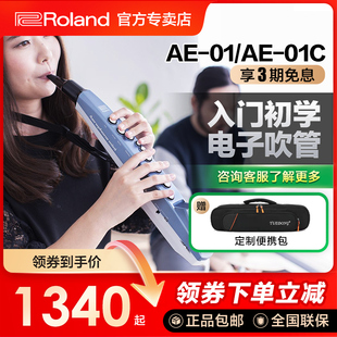 AE01 AE01C电吹管电萨克斯自带音源电子管乐 罗兰AE Roland