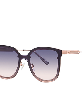 迪古森新款高级感自带妆容太阳镜女修颜大脸显瘦遮阳防紫外线墨镜