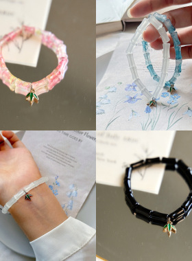 热销手链不掉色女夏季文艺串珠链