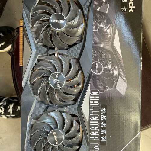 议价全华擎挑战者显卡散热总成，RX6700XT clp 12g
