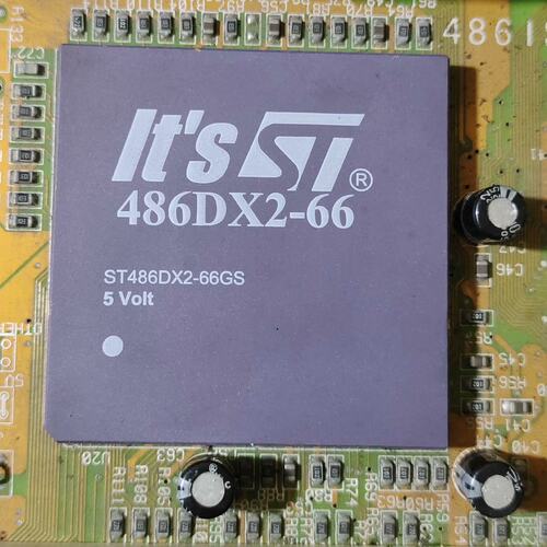 询价打价 ltST 486DX2-66CPU处理器 图片实物