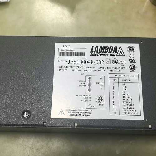 议价LAMBDA JFS100048-002 电源36～56V