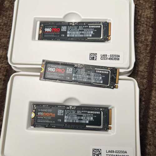 议价刚到货 980pro 1t 970 evo plus 1t