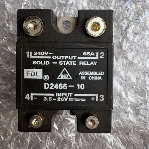 议价L65A固态继电器 D2465-10 240v 65 A