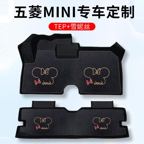 五菱专用全包围脚垫TPE双层