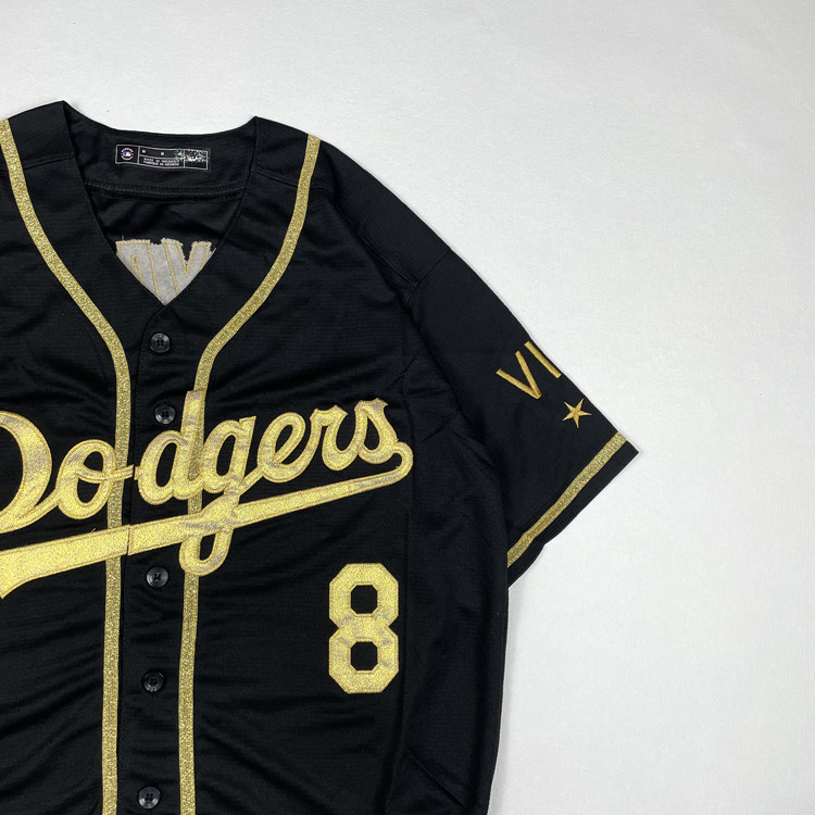 미국 야구 남녀공용 유니폼 스포츠 힙합 져지 트렌디하고 스타일리시한 힙합 슈트 반팔 재킷 미드기장