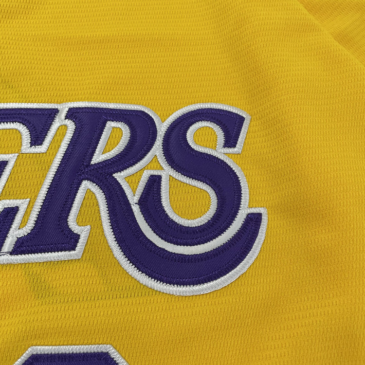 미국 야구 유니폼 가디건 옐로우 레이커스 NO. 8 스트리트 댄스 힙합 저지 재킷 남성과 여성 트렌디 브랜드 퍼포먼스 상의