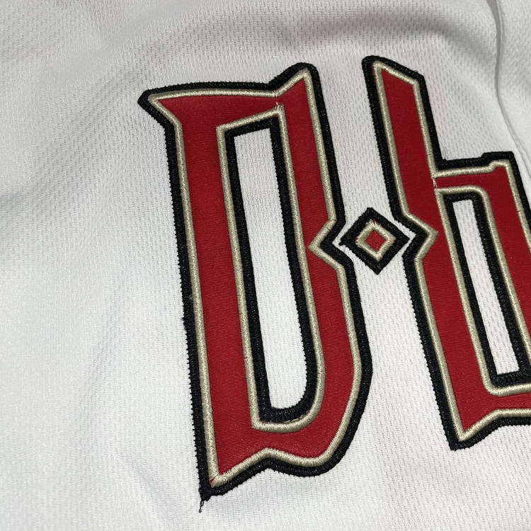 하라주쿠 BF 힙합 스타일 자수 문자 맞춤 패턴 야구 유니폼 반팔 카디건 대형 자켓 스트리트 저지 유행