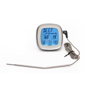 家用食品烤箱温度计烘焙厨房水温油温报警电子食物液体测温仪探针