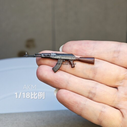 1/18俄系兵人武器AK-47步枪 卡斯托夫AK74U AKS AKM PKM RPK-17