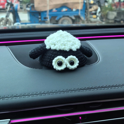 新款奔驰E级E300L/500/EQE/EQS车内中控台摄像头装饰摆件帽子发箍