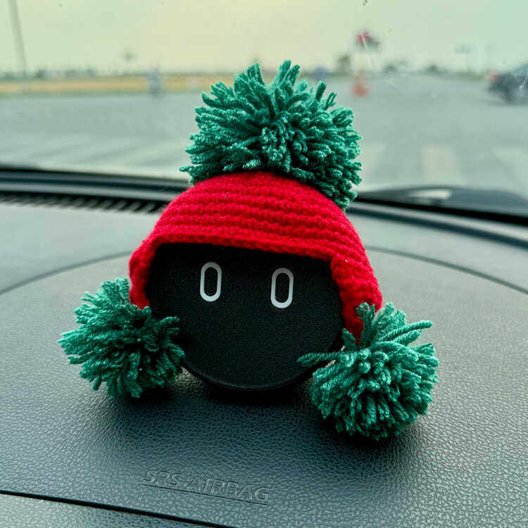 et5et7es8ec6个性机器人头饰蔚来