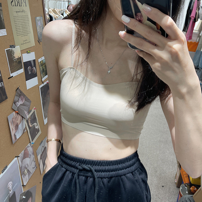 细肩带美背女2023夏季