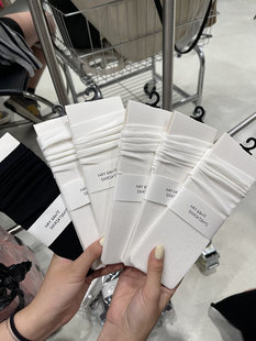 陈姬儿夏季薄款中筒袜 四季可穿堆堆袜 可拉伸百搭纯色袜子女2111