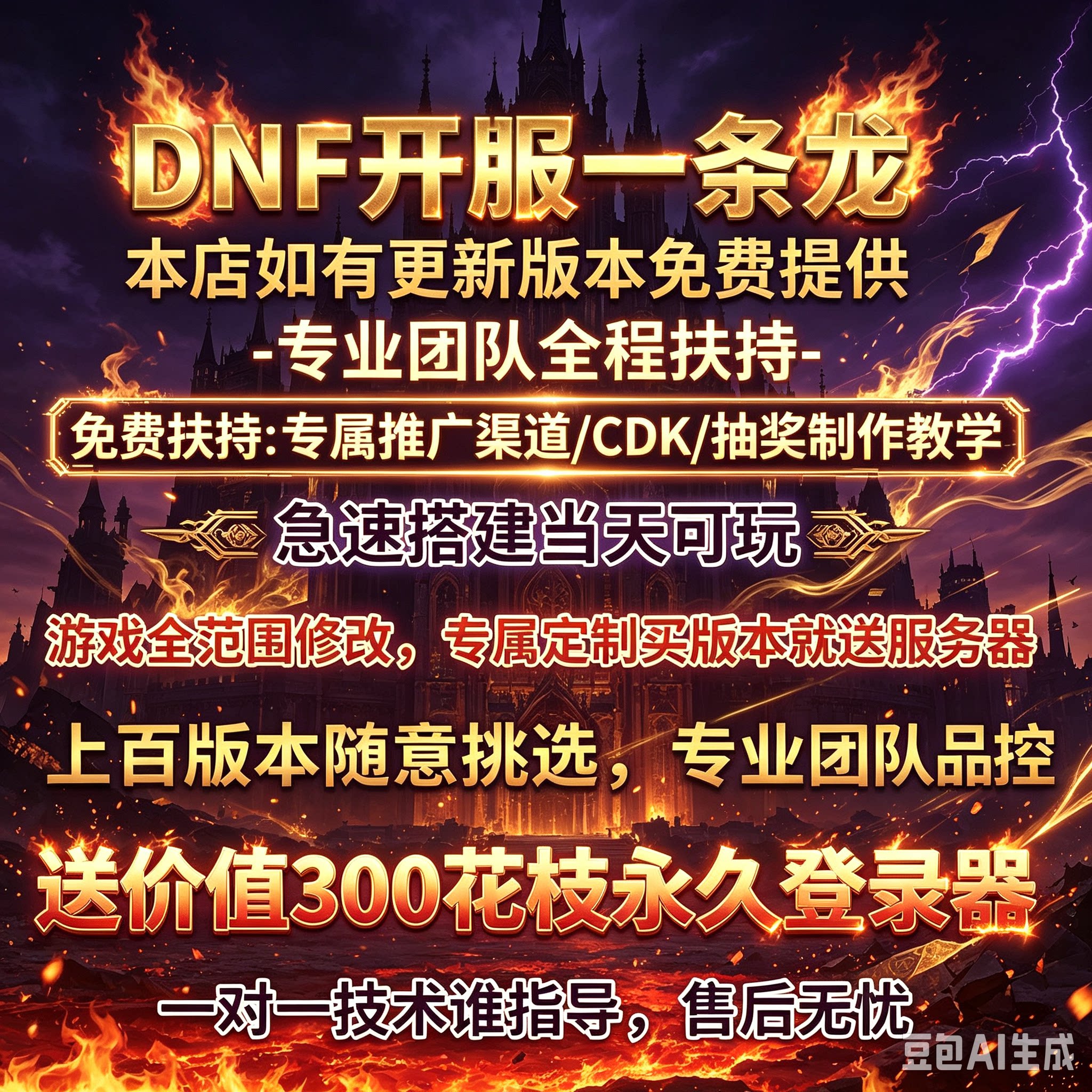 Dnf开服一条龙搭建假设可联网STEAM