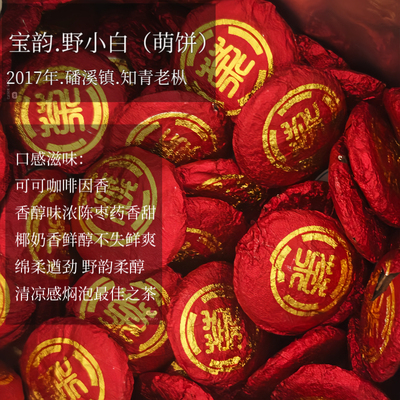 宝韵.2017年福鼎白茶磻溪荒野老枞小白寿眉老白茶 焖泡上选之茶