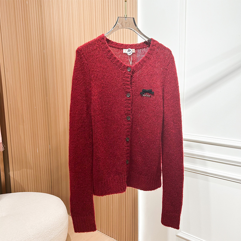 2025秋冬女韩版百搭显瘦毛衣小香风开衫打底针织开衫外套XRJ7M02B