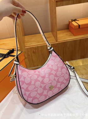 2026月牙腋下包 女士通勤单肩 小众设计防刮耐磨