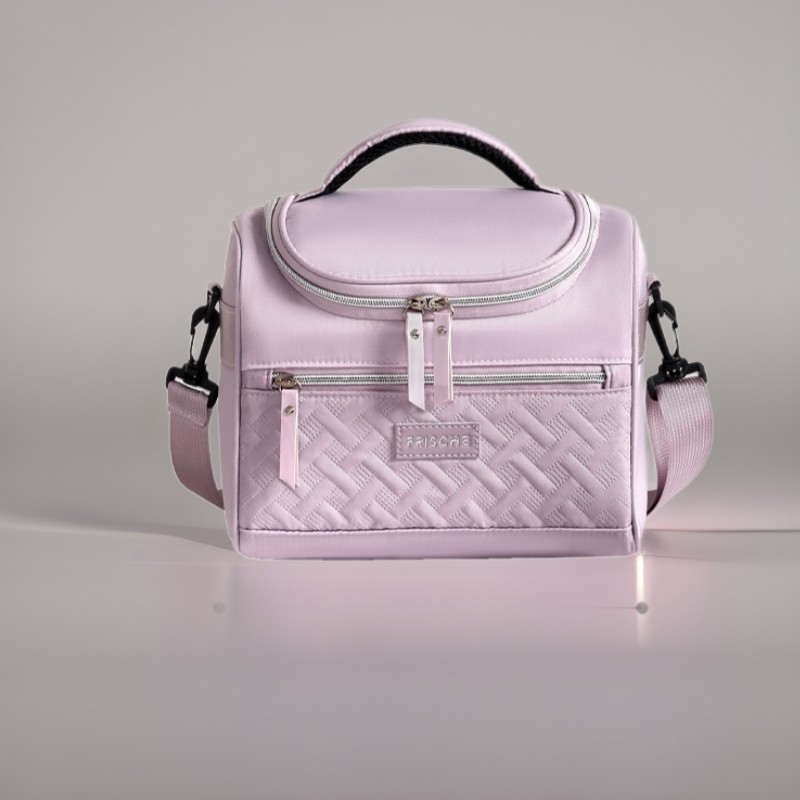 手提保温饭盒袋上班族学生打包时尚带饭便当户外野餐露营冰包