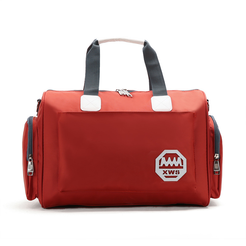 鞋位手提包运动健身包折叠旅行包韩版行李袋户外韩版男包