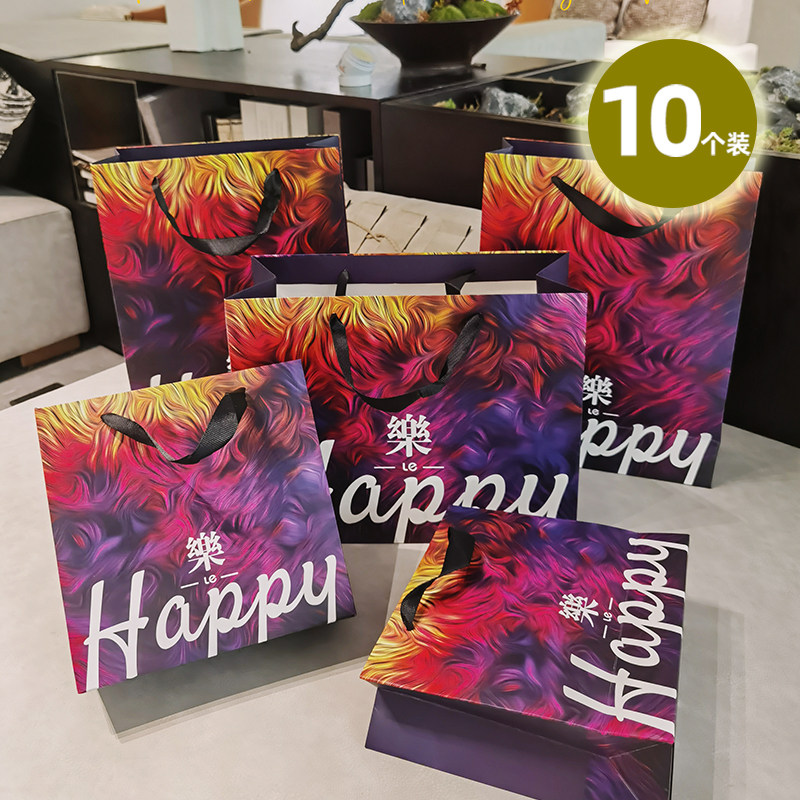 轻奢复古加厚礼品袋服装店高档手提袋子生日春节送礼包装袋纸袋子,包装,纸手提袋,淘宝优惠券,粉丝福利购,淘宝优惠卷