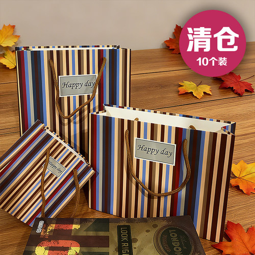 高档手提袋服装礼品包装定做logo
