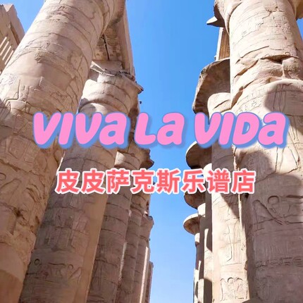 Viva la vida 萨克斯谱单簧管长笛小提琴小号中提琴皮皮音乐