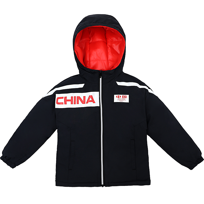 两面穿男童加厚羽绒服洋气中国