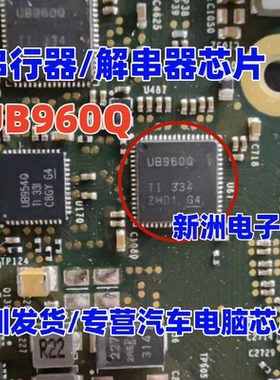 UB960Q DS90UB960 汽车导航串行器和解串器IC芯片 QFN64 全新进口