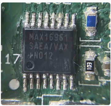 MAX16961 适用路虎仪表芯片   16脚TSSOP16