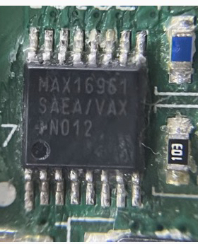 MAX16961 适用路虎仪表芯片   16脚TSSOP16