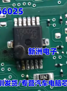 166025 适用吉利车身电脑转向灯芯片SOP12 汽车电脑板芯片