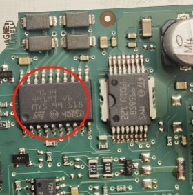 L9134 适用大众斯柯达明锐汽车发动机电脑板易损点火芯片