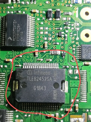 TLE82452SA 汽车电脑板常用芯片